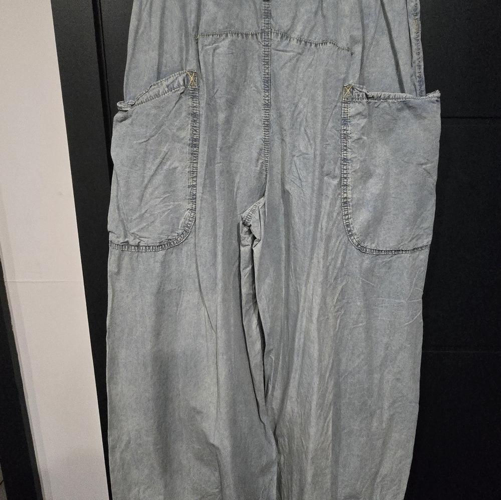 We The Free Shibuya Pull-On Wide-Leg Jeans New With Tag On Back Medium - Picture 7 of 8